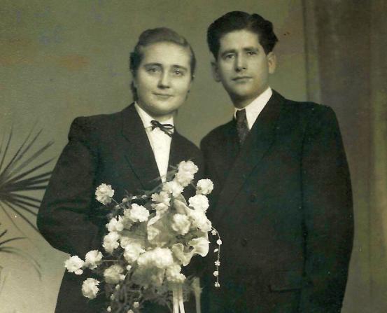  házasságkötés: Rózsatér 1953 december 24. 